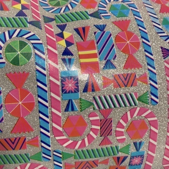 Bari Lynn silver candy print duffel bag - Picture 3 of 6